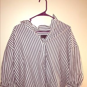 Nili Lotan Fine Stripe Shirt